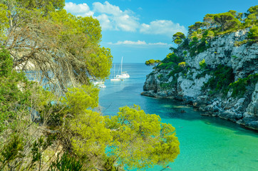 Cala Macarelleta, Menorca, Balearic Islands, Spain