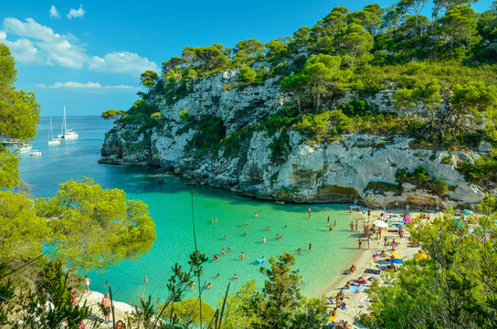 Cala Macarelleta, Menorca, Balearic Islands, Spain