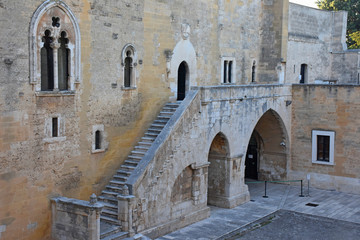 Fototapeta na wymiar Italy, Gioia del Colle, Norman-Swabian Castle, 9th century. 