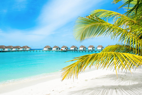 Overwater Bungalow In The Indian Ocean