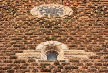 Italy, Gioia del Colle, Norman-Swabian Castle, 9th century. External walls.