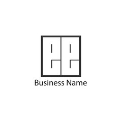 Initial Letter EE Logo Template Design