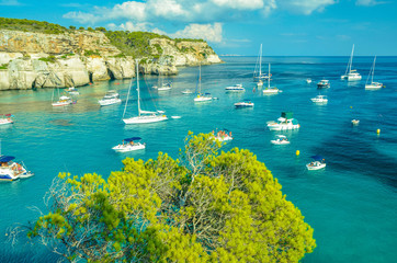 Cala Macarelleta, Menorca, Balearic Islands, Spain