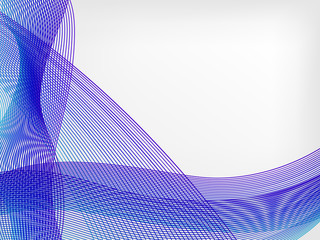 abstract vector waved line background