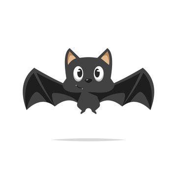 Cute cartoon bat vector Stock Vector | Adobe Stock