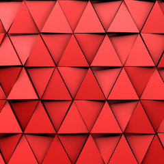 CGI 3d triangular wallpaper background	