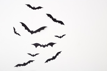 Bat paper decoration halloween