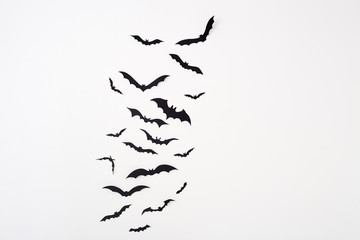 Bat paper decoration halloween