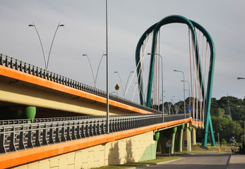 University Bridge over Brda river in Bydgoszcz. Poland © Andrey Shevchenko