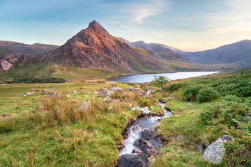 Mount Tryfan in Snowdonia - Powered by Adobe