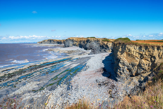 Kilve Beach in Somerset