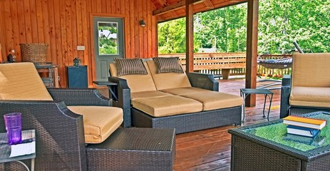 Porch and Deck Area