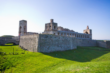 Fototapeta na wymiar Ruins of Krzyztopor castle, Poland