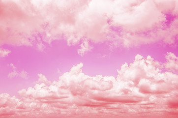 Pink sky background pattern