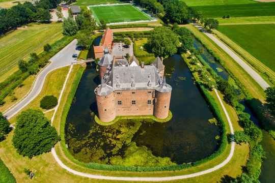 Ammersoyen Castle in the Netherlands
