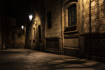 Evening Street Shadows