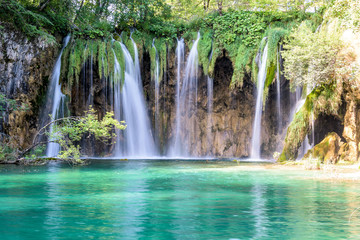 Waterfall at Plitvice Lakes, Croatia