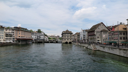 Zurich beautiful city in switzerland