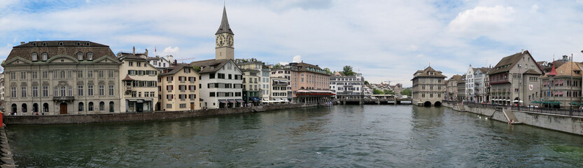 Zurich beautiful city in switzerland