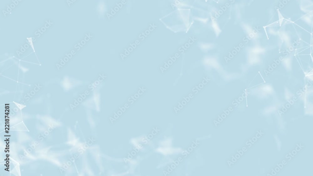 Poster diagonal movements. gentle colors. accumulation in corners. computer graphics of moving particles. a