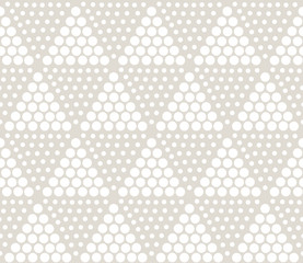 geometric triangle seamless pattern dot design