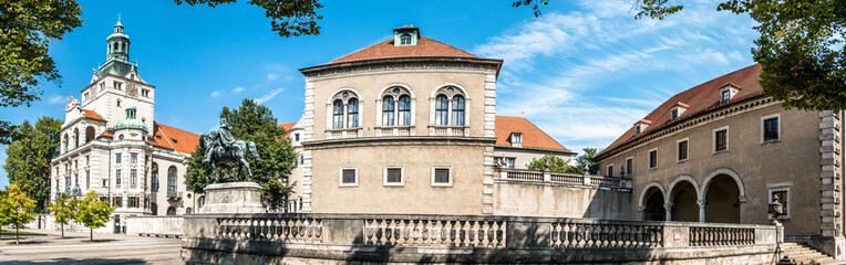 Fototapeta premium bayerisches nationalmuseum - munich