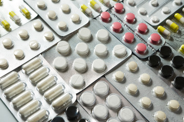 Pharmaceuticals antibiotics pills medicine