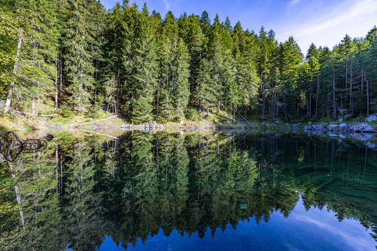 Spiegelung im Steingringpriel