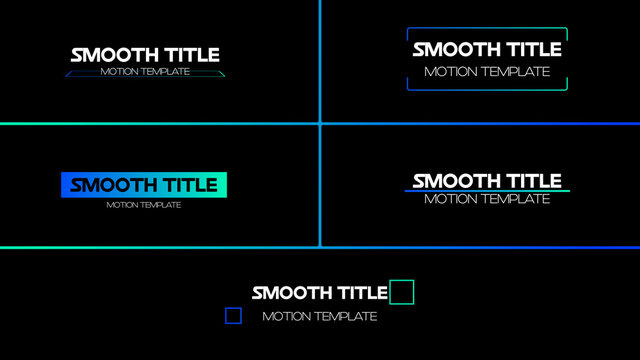 Smooth Square Title
