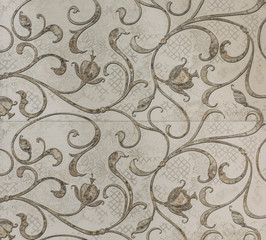 abstract oriental ornamental pattern, tile for kitchen