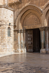 Church of the Holy Sepulchre, Jerusalem.