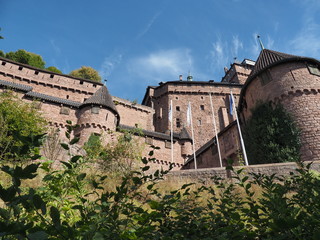 Hochkönigsburg - Haut-Kœnigsbourg  - Château du Haut-Kœnigsbourg im Elsass

