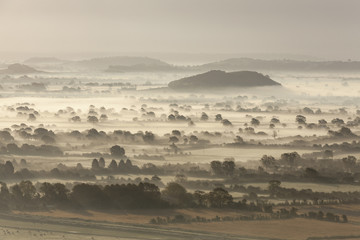 Early Morning View from Wavering Down