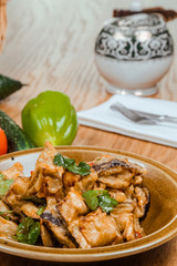 vegetable fried in batter