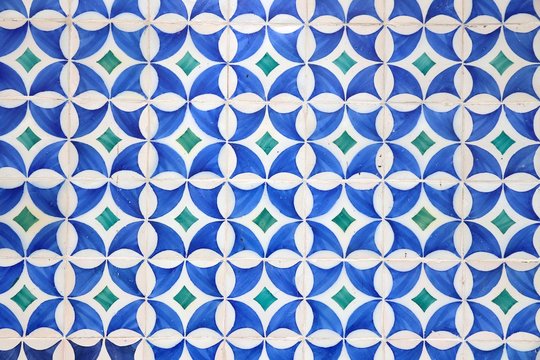 Lisbon azulejos pattern
