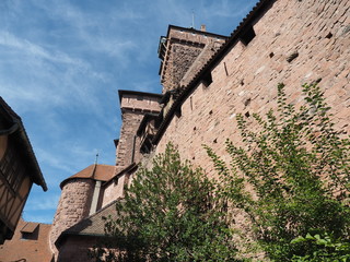 Hochkönigsburg - Haut-Kœnigsbourg  - Château du Haut-Kœnigsbourg im Elsass