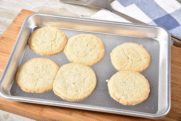 Fresh baked sugar cookies