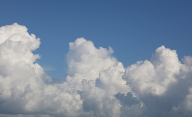 Naklejka na ściany i meble Clouds in sky