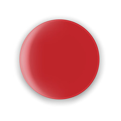 Blank badge. vector realistic illustration