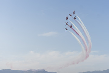 Aerobatic show