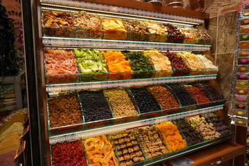 Bancarella di colori