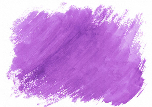 Violet watercolor gradient brush strokes. Beautiful abstract background for designers, mock-ups, invitations, postcards, web, canvas for text and congratulations.