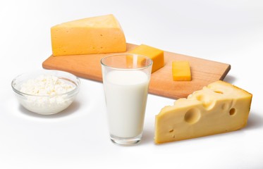 Group of Dairy Products