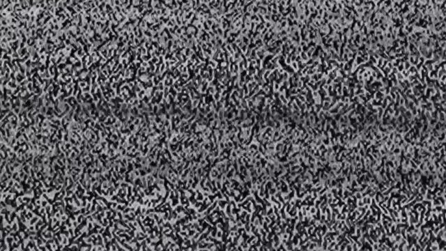 Television static noise, black, white