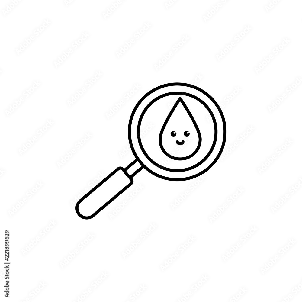 Aufkleber finder donor icon. element of blood donation icon for mobile concept and web apps. thin line finder 