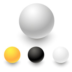 Set of colorful circles for your design. Vector.