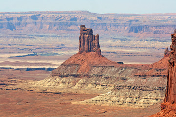 Pinnacle in Canyonlands NP - Utah
