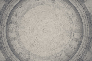 Marble dome at District of Columbia World War I Memorial