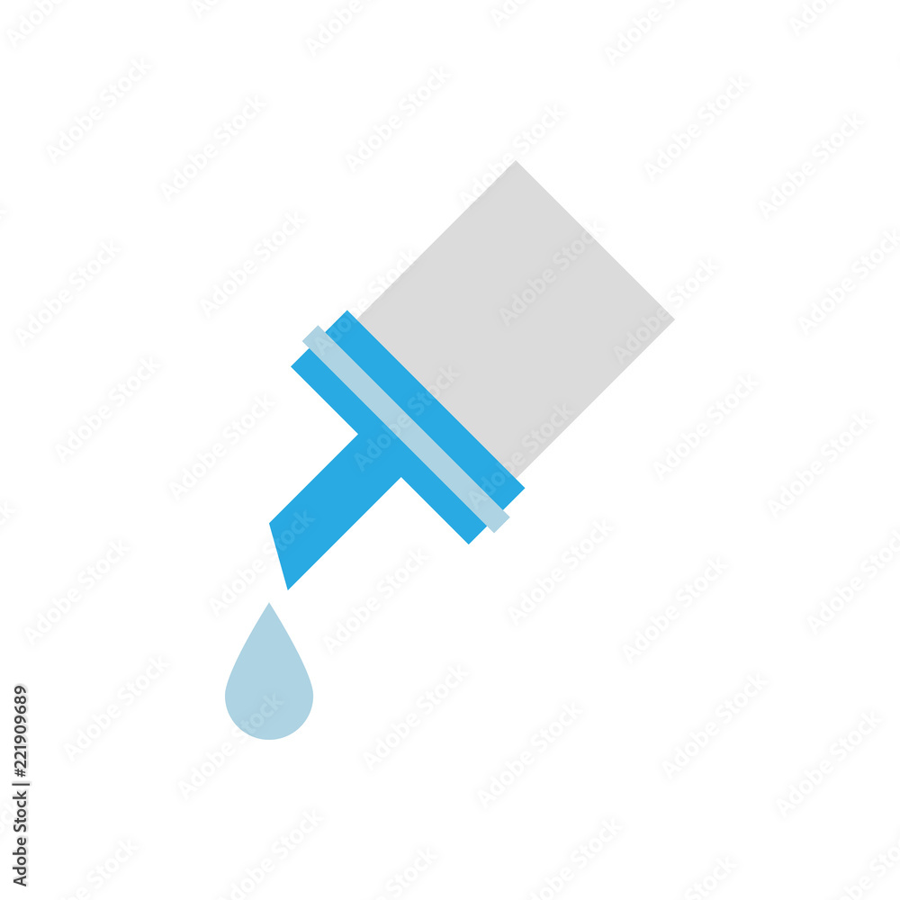 Poster drops illustration. element of optometry icon for mobile concept and web apps. colored drops illustr