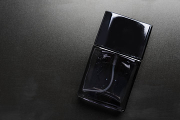 perfume bottles for men on black